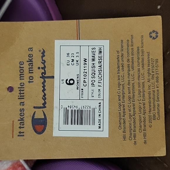 💕HOST PICK💕Champion Squish Waves slides - Picture 4 of 5